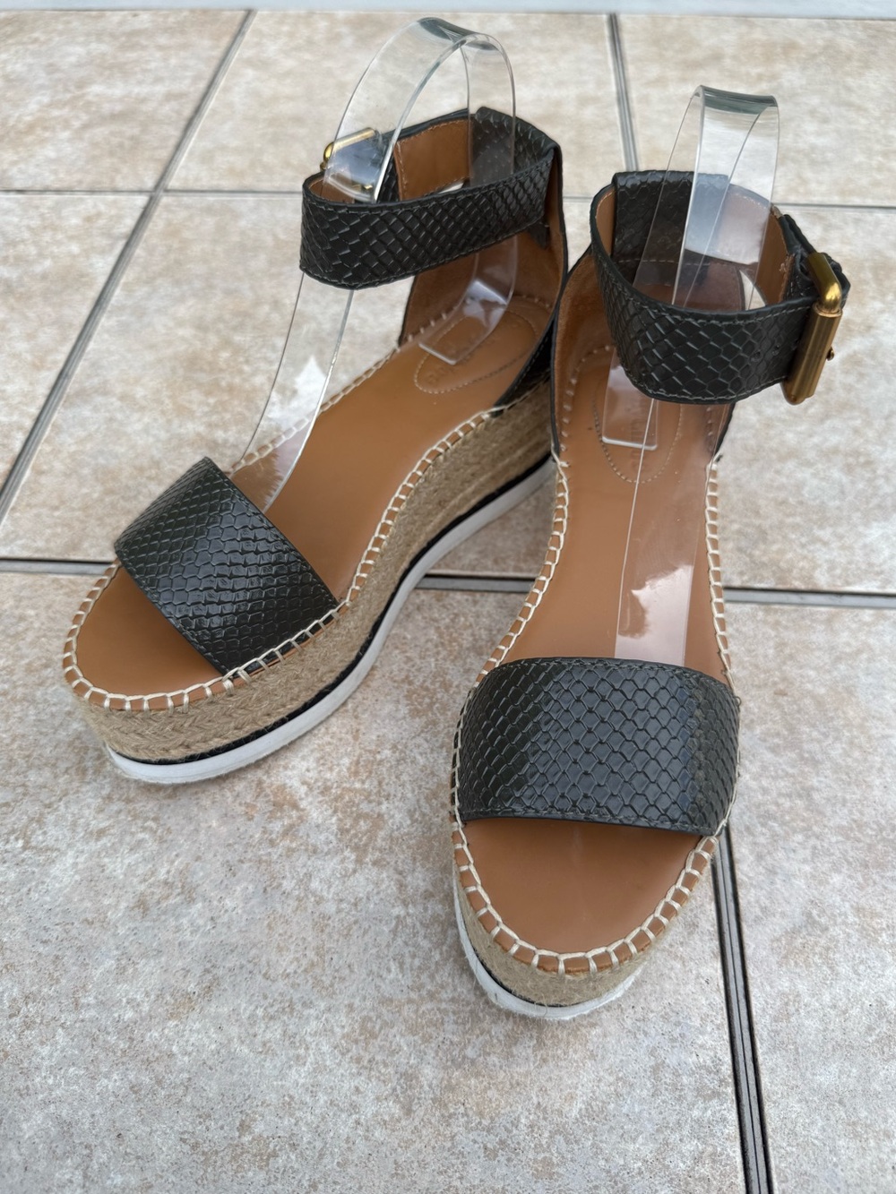 See By Chlo Glyn Platform Espadrille Sandals
